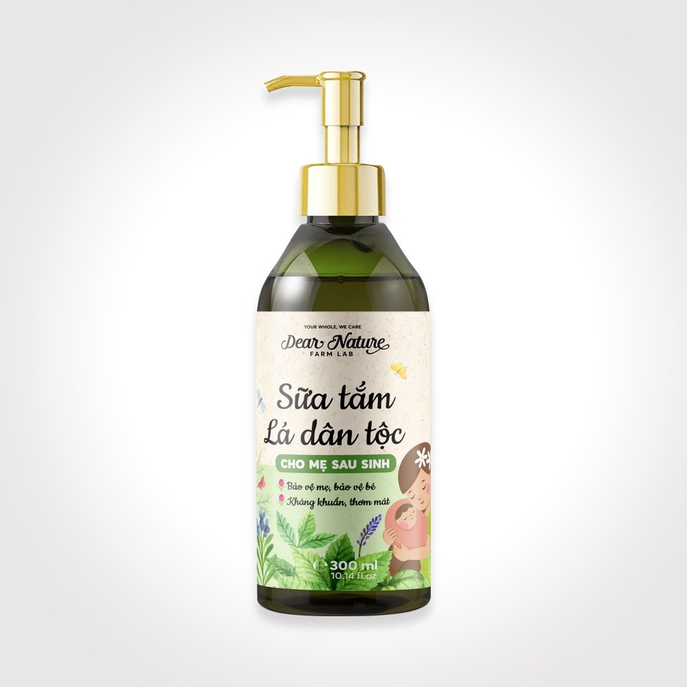 Gel tắm lá dân tộc Dear Nature 300ml