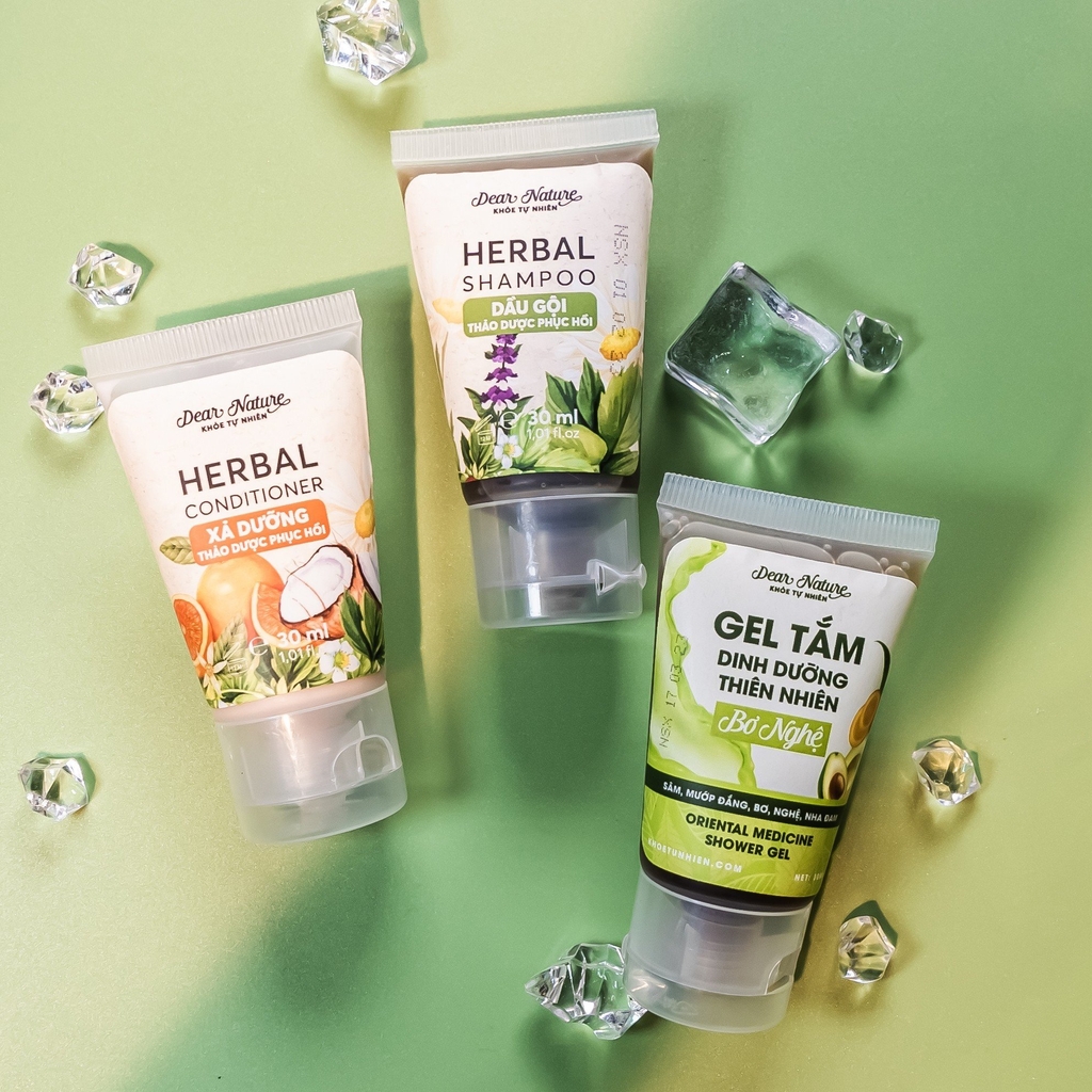 Dầu gội thảo mộc phục hồi Khoẻ Tự Nhiên Herbal Shapoo