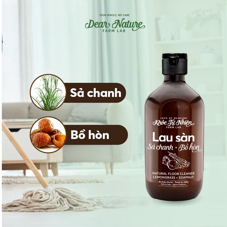 Nước lau sàn An Care Sả Chanh Bồ Hòn