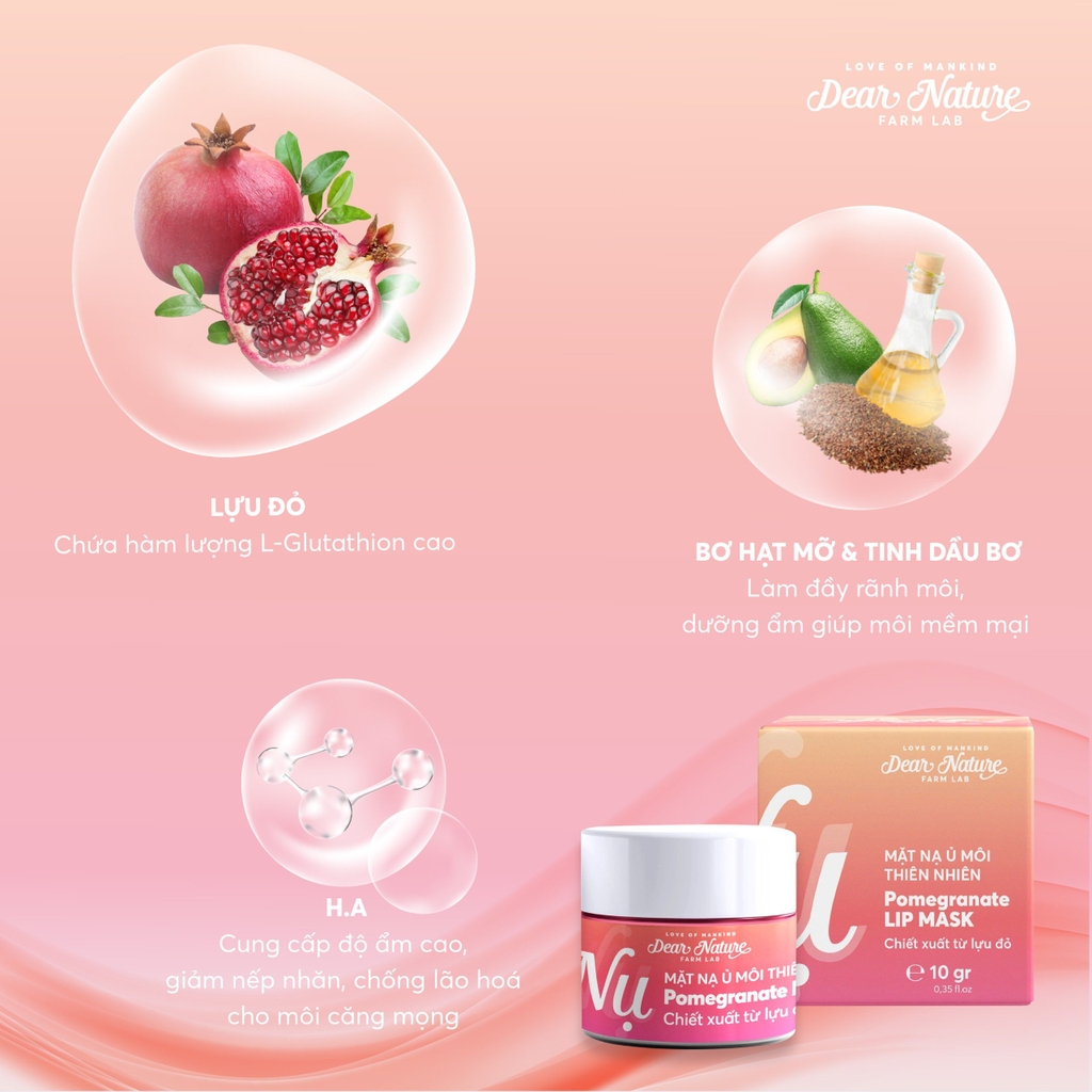 Mặt nạ ủ môi NỤ Lip Mask 10gr