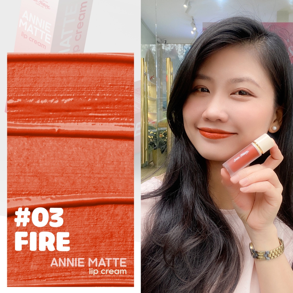 Son kem lì Annie Matte Lip cream