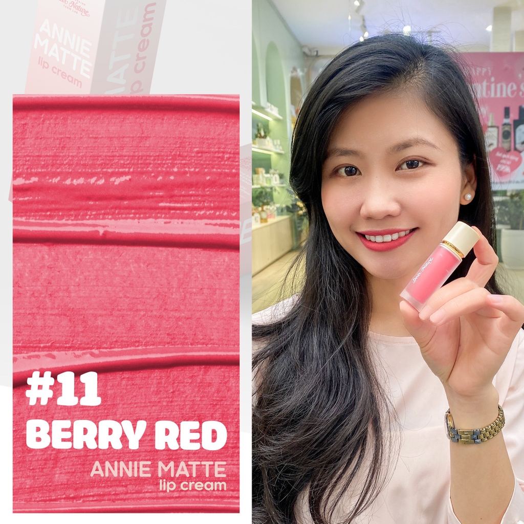 Son kem lì Annie Matte Lip cream