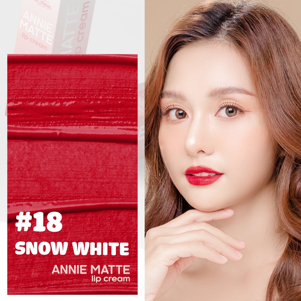 Son kem lì Annie Matte Lip cream 5ml