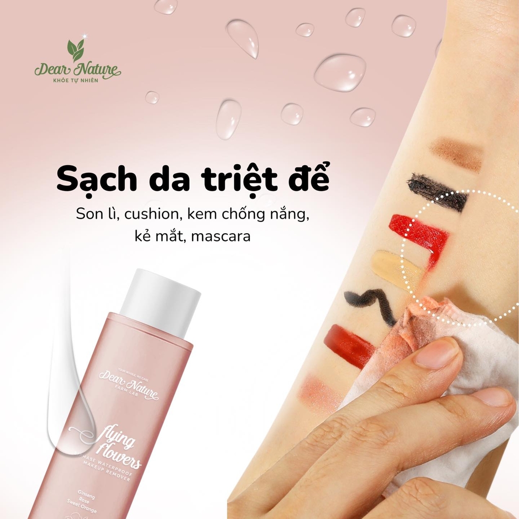 Dung dịch tẩy trang hoa bay Flying Flower
