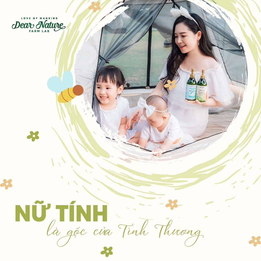 Gel tắm lá dân tộc Dear Nature 300ml