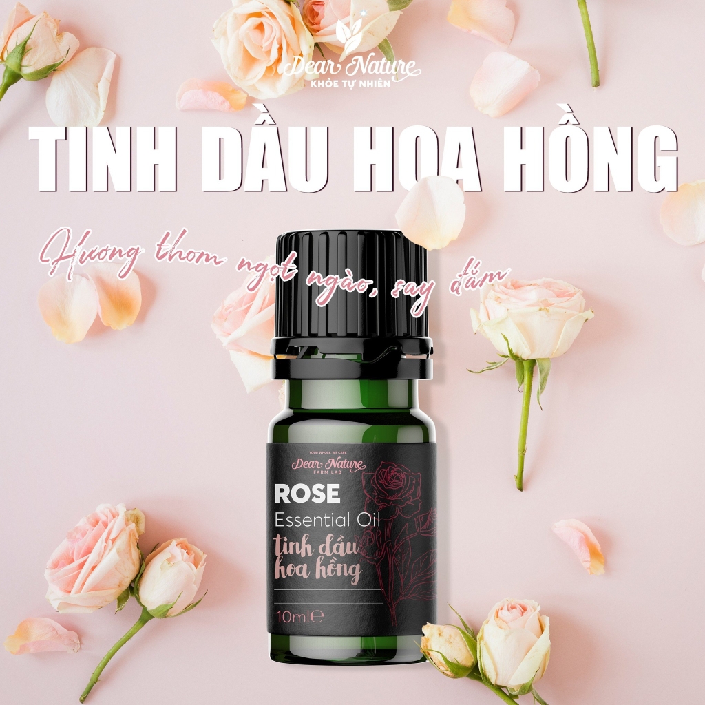 Tinh dầu hoa hồng 10ml