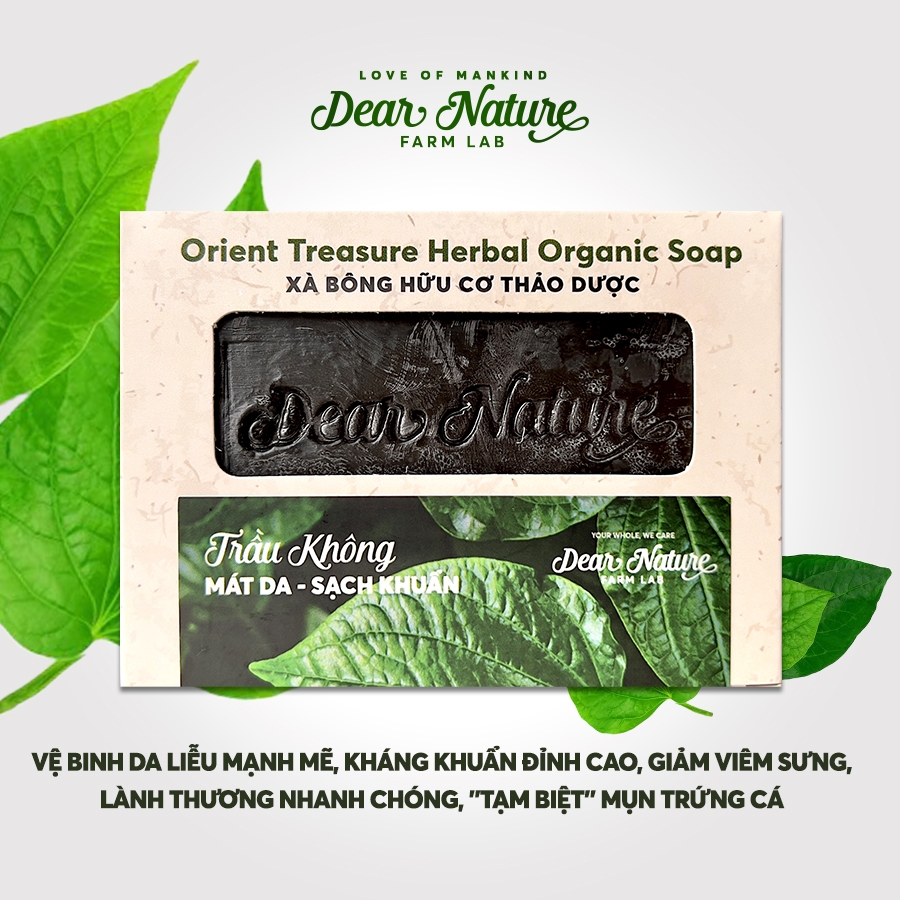 Xà Bông Thảo Dược Orient Treasure Trầu Không 100gr