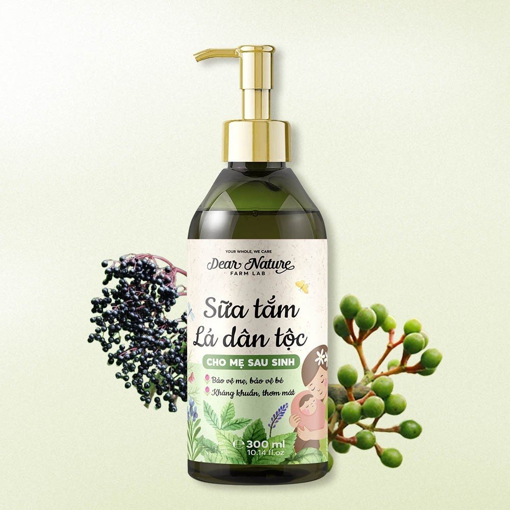 Gel tắm lá dân tộc Dear Nature 300ml