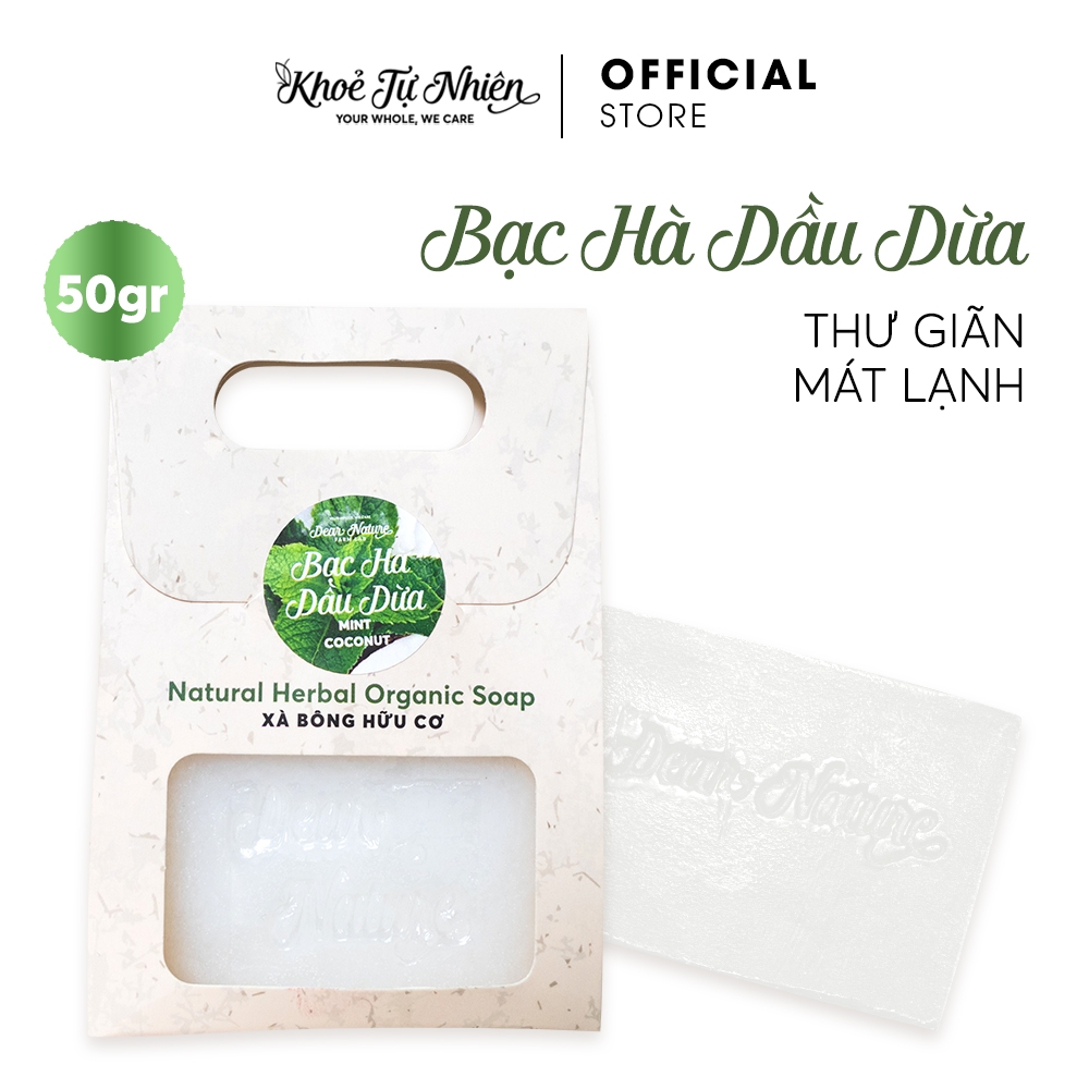 Xà bông thảo dược Orient Treasure Bạc Hà Dầu Dừa