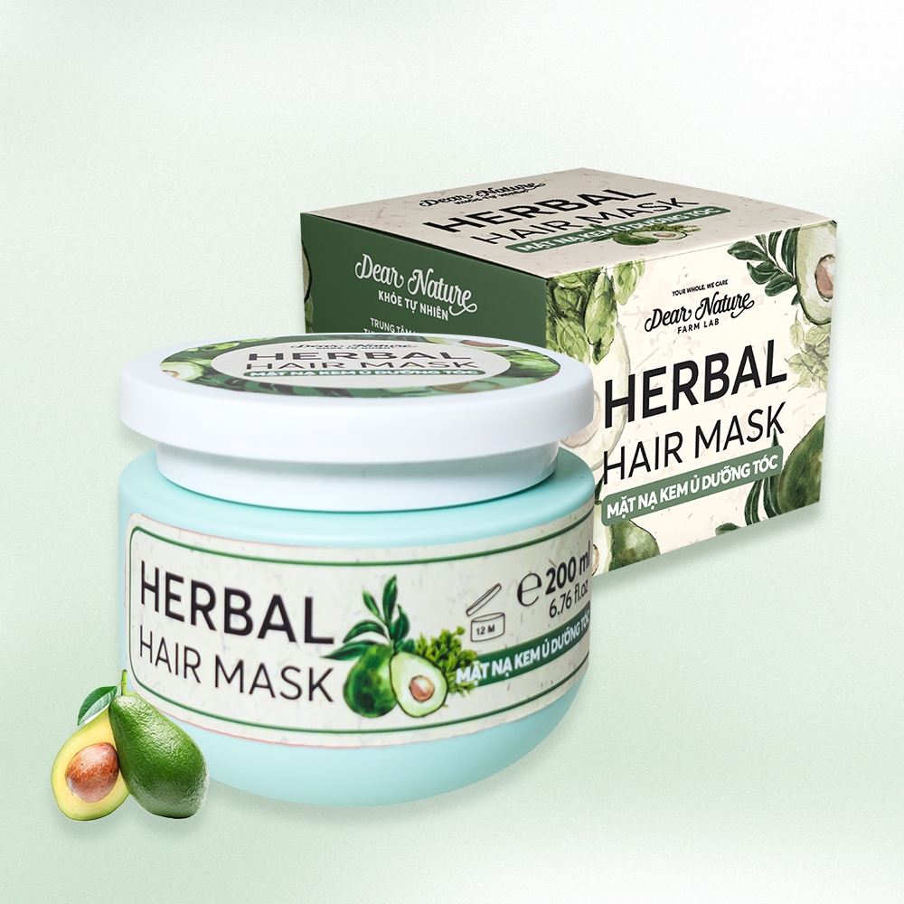Mặt nạ kem ủ dưỡng tóc Herbal Hair Mask