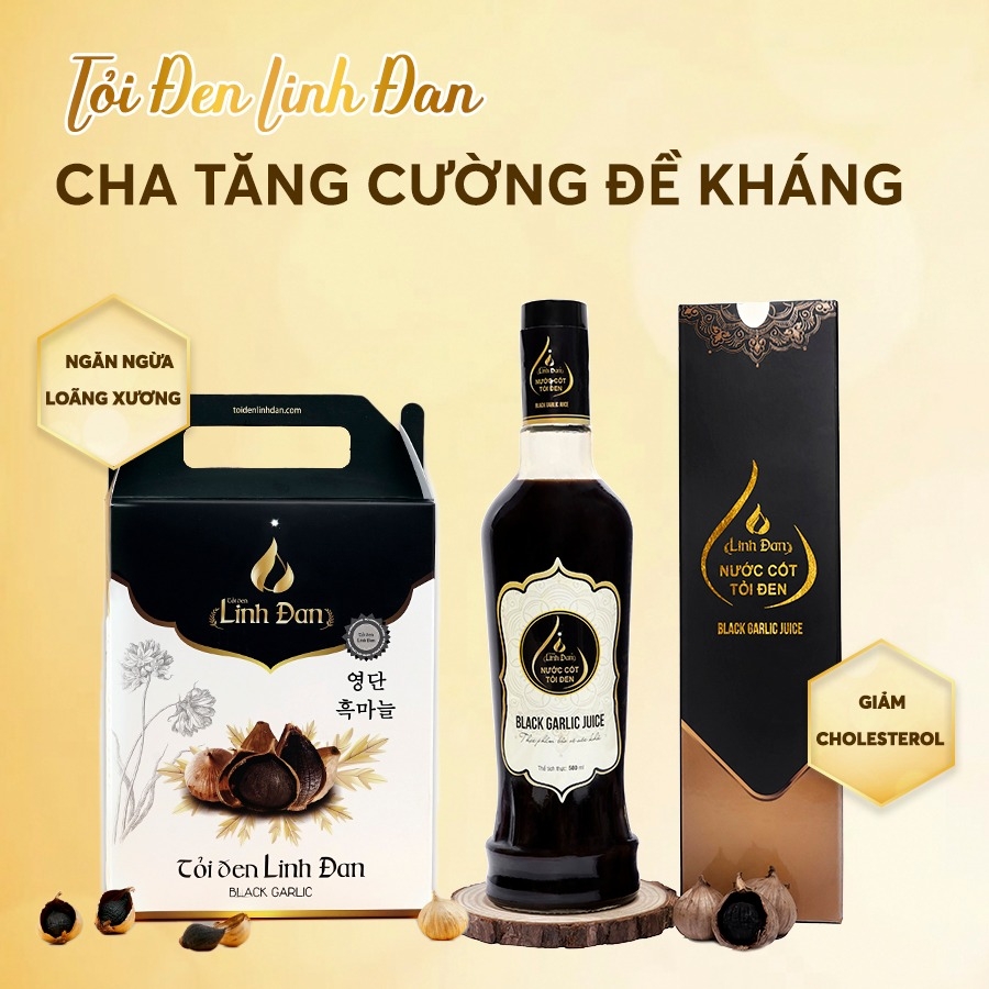 Tỏi đen Cô Đơn Linh Đan gói 500gr