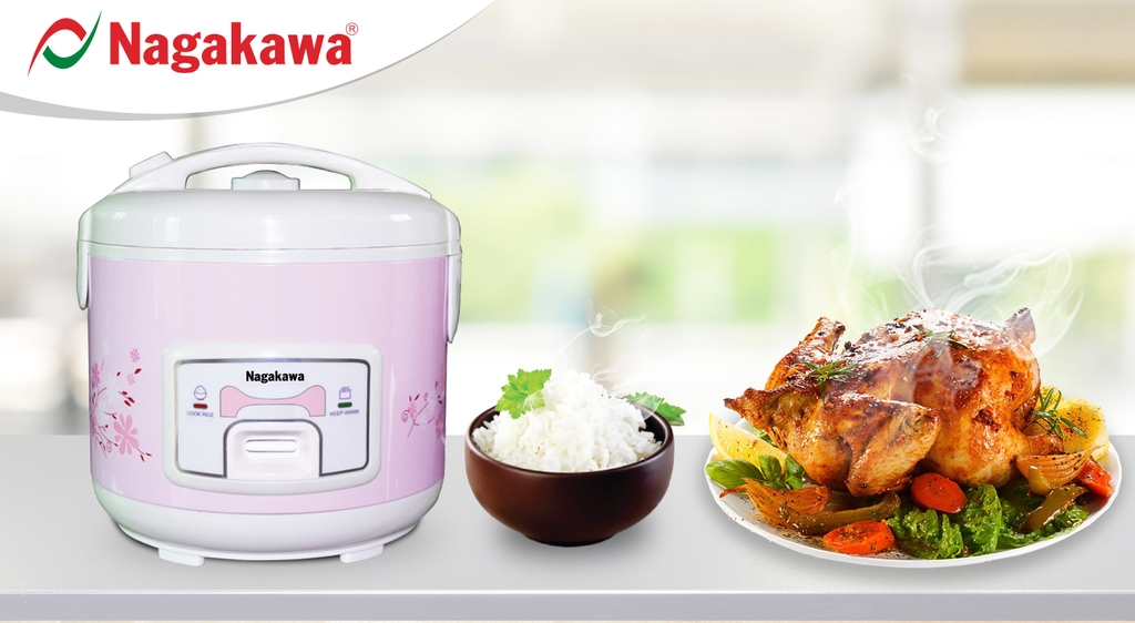 Nagakawa NAG0115 1.2L Electric Rice Cooker