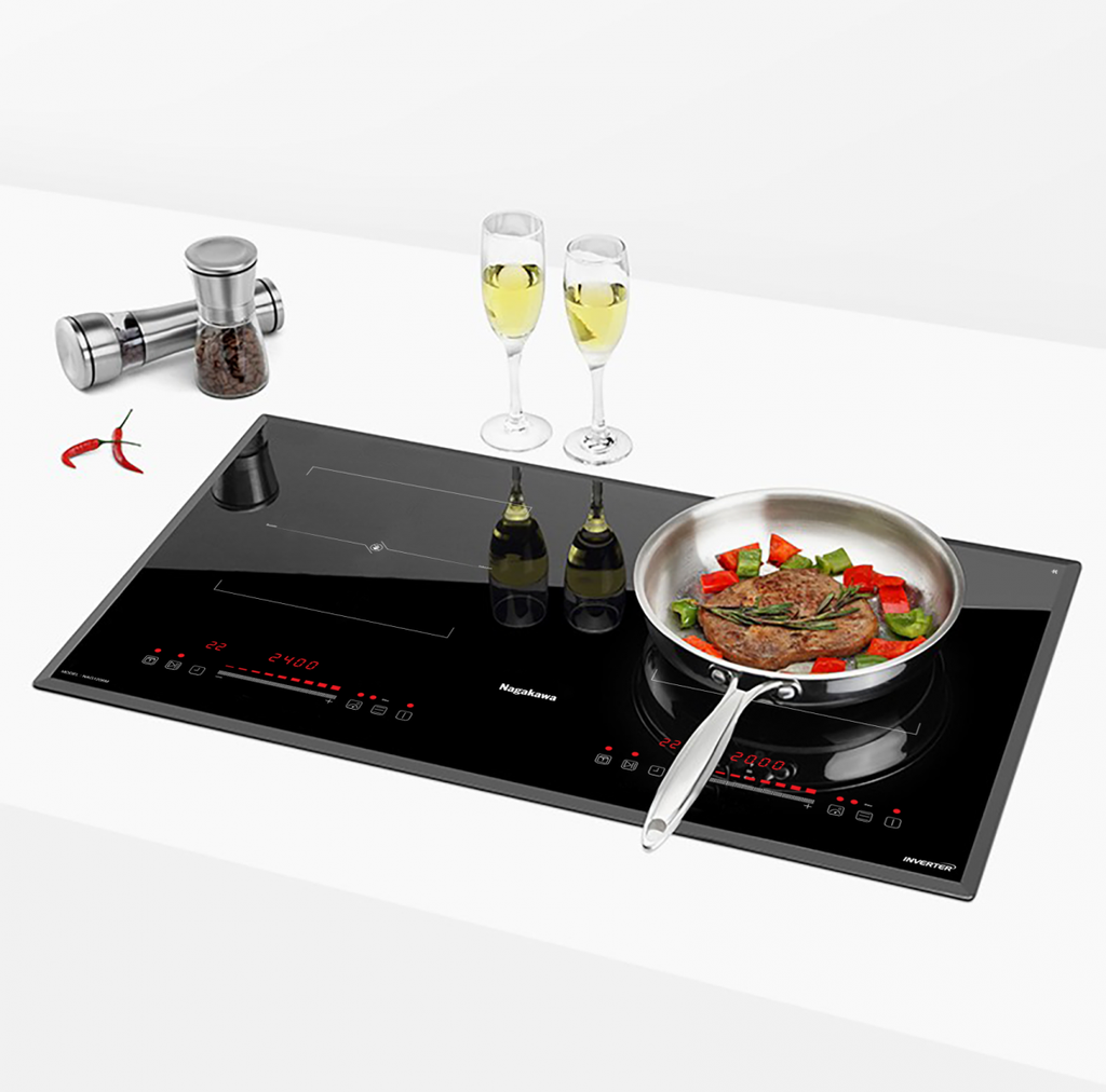 Bếp đôi điện từ Nagakawa NAG1206M