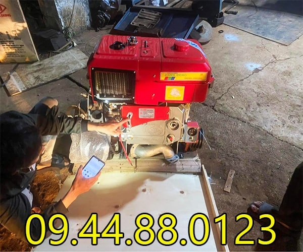 Đầu nổ Diesel Jiangdong D30 ZH1130NDL làm mát bằng gió đề