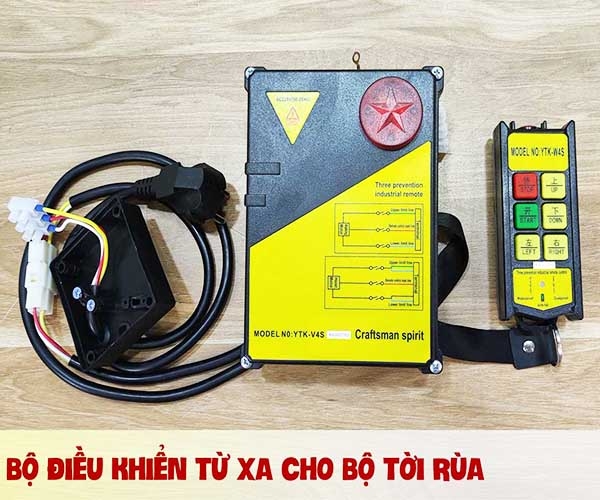 Điều khiển từ xa Bison cho bộ tời và con chạy