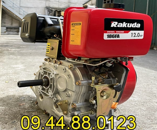 Động cơ dầu Diesel Rakuda 12HP 186FAE Đề nổ