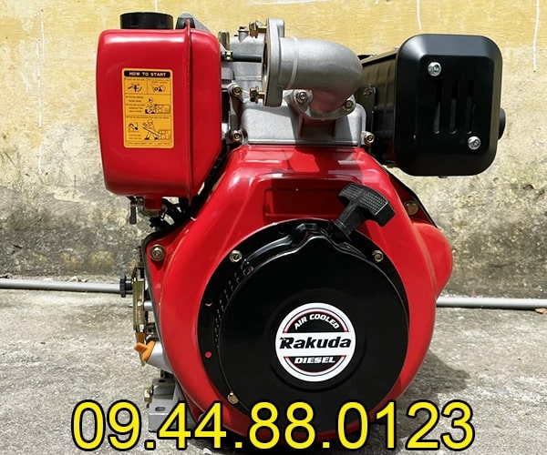 Động cơ dầu Diesel Rakuda 12HP 186FAE Đề nổ