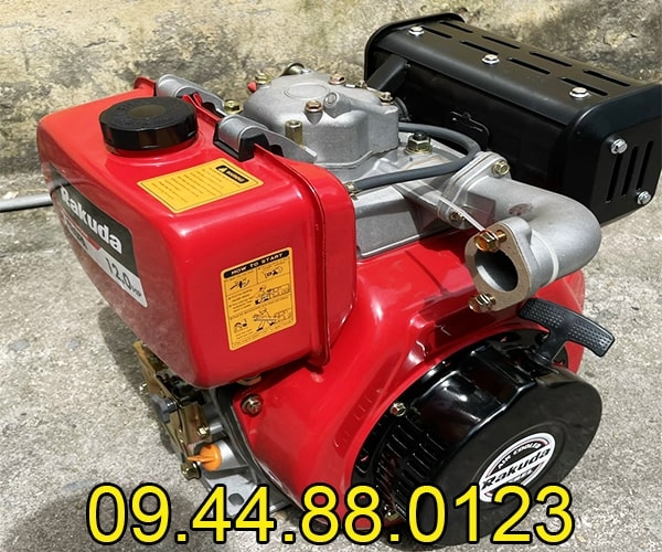 Động cơ dầu Diesel Rakuda 12HP 186FAE Đề nổ