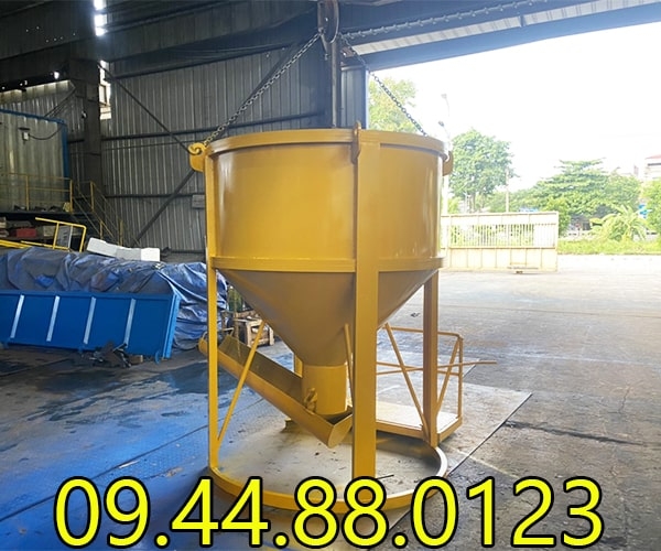 Phễu đổ bê tông 1.2 Khối