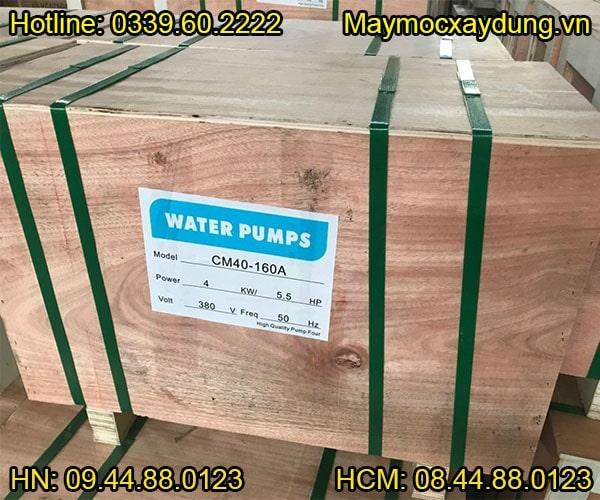 Máy bơm công nghiệp HT CM40-160A 4KW 5.5HP 380V