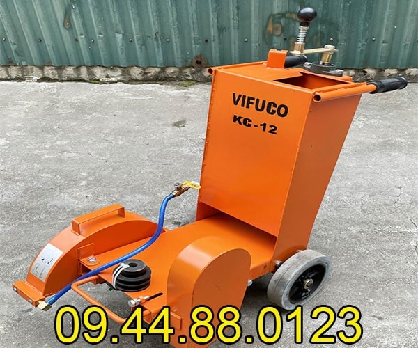 Máy cắt bê tông chạy xăng Vifuco KC12M Hyundai HGE200 8cm