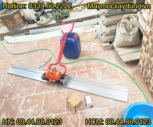 Máy đầm thước chạy điện 3m