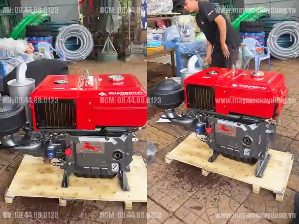 Đầu nổ Diesel Chang Chai D28 L28N làm mát bằng gió