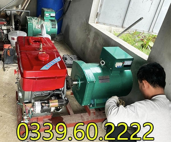 Đầu nổ Diesel ChangTianfa D35 S1135D làm mát bằng nước đề