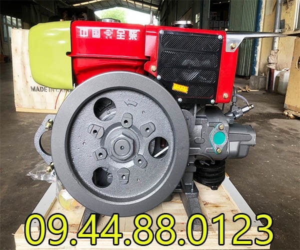 Đầu nổ Diesel QuanTrai D10 190NLD làm mát bằng gió đèn đề