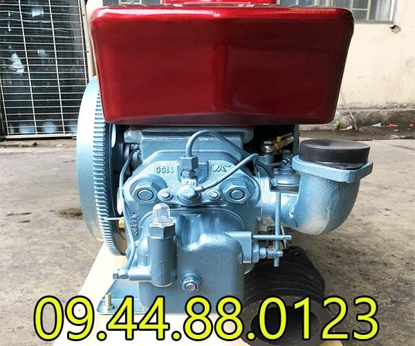 Đầu nổ Diesel QuanTrai D16 S1100D làm mát bằng nước đề