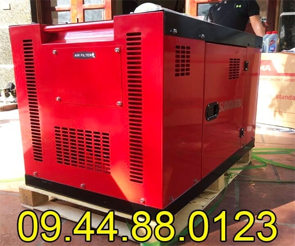 Máy phát điện chạy dầu Sumokama 8KW SK11000T Cách âm