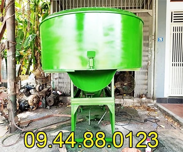 Máy trộn bê tông cố định 6 bao lắp đầu nổ