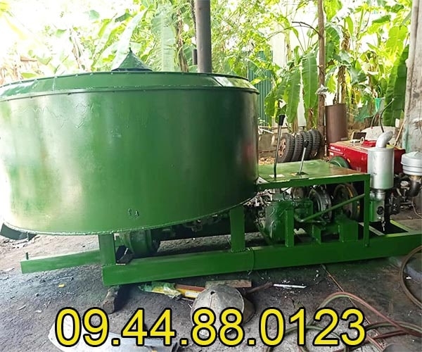 Máy trộn bê tông cố định 9 bao lắp đầu nổ