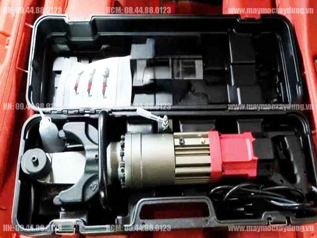 Máy uốn sắt thủy lực cầm tay Phi 25 HRB-25