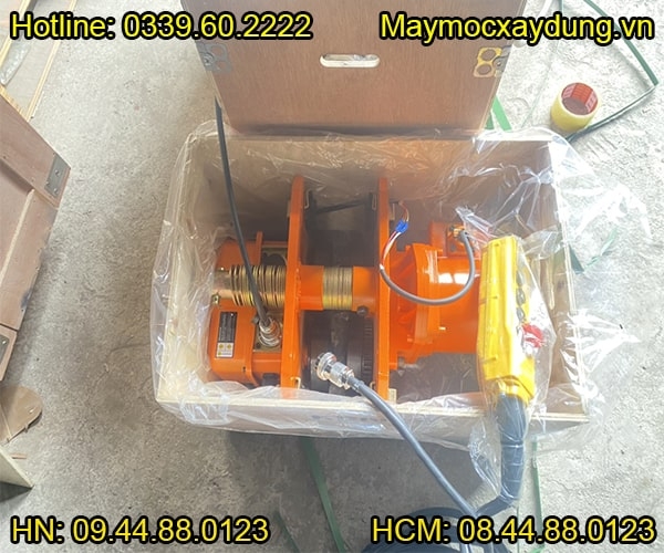 Pa lăng xích điện di chuyển Kento 3 tấn 6m HHBB03-02 380V