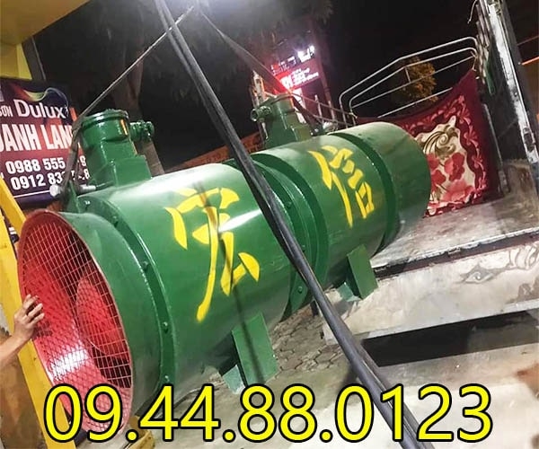 Quạt thông gió phòng nổ hầm lò 2x11KW