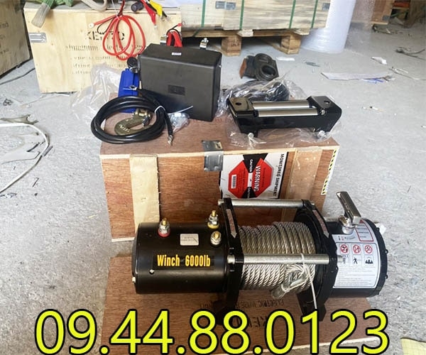 Tời điện kéo xe 6000LBS 24V