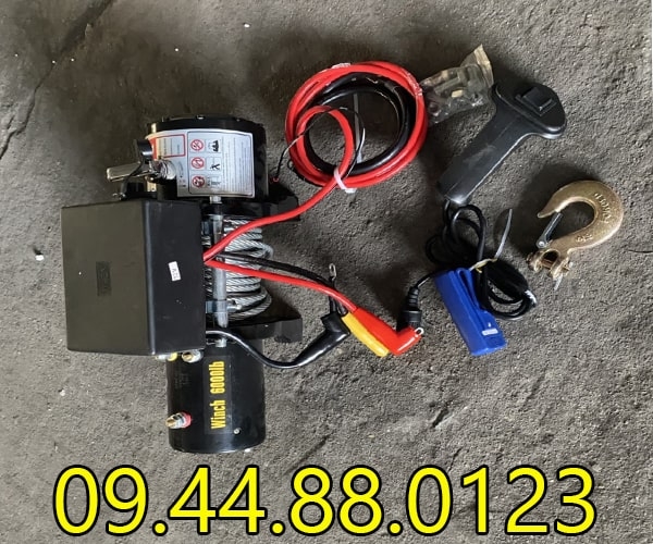 Tời điện kéo xe 6000LBS 24V