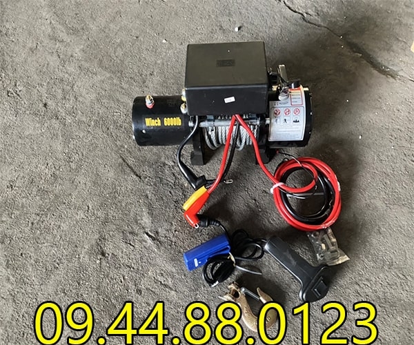 Tời điện kéo xe 6000LBS 12V
