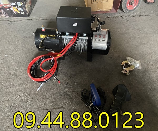 Tời điện kéo xe 6000LBS 24V