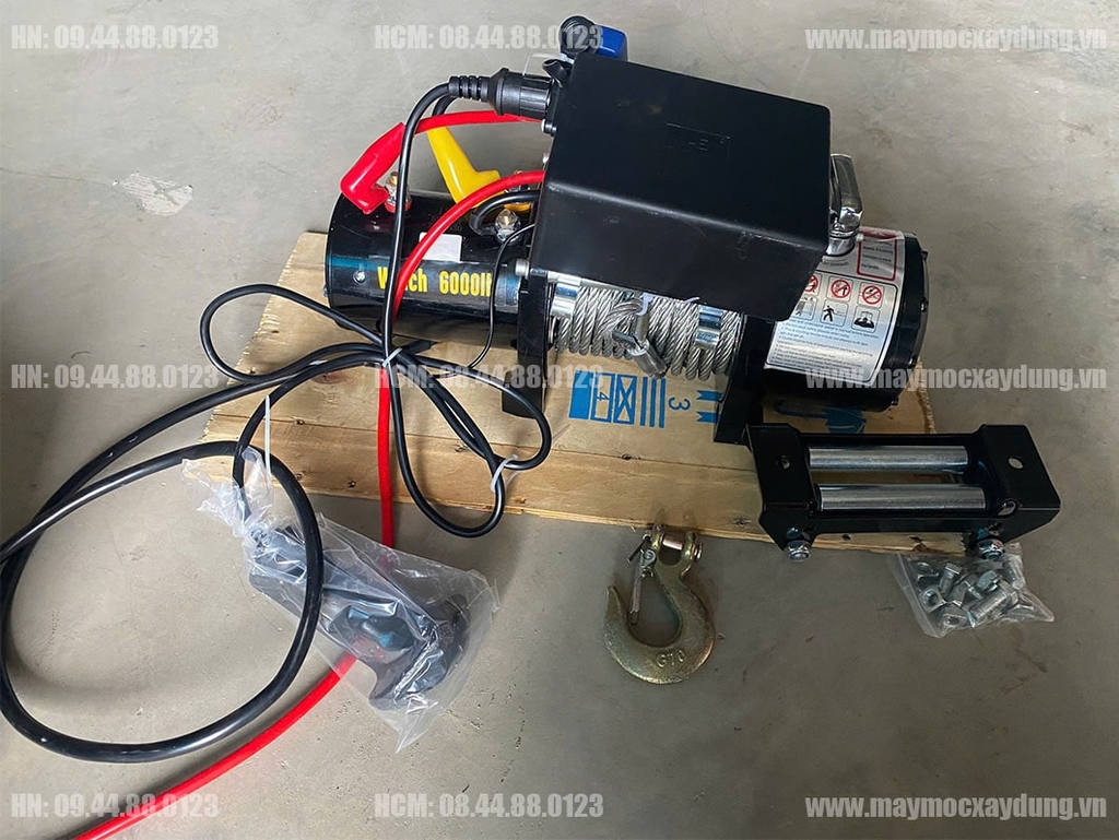 Tời điện kéo xe 6000LBS 12V