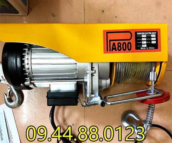 Tời điện mini Kento PA800 20m