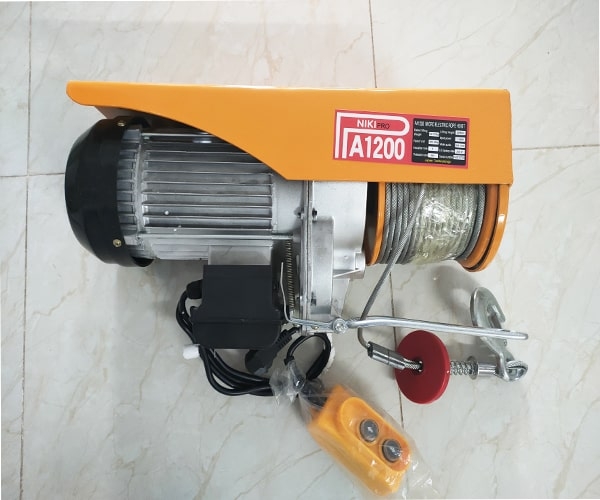 Tời điện mini Niki PA1200 12m