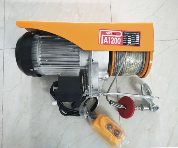 Tời điện mini Niki PA1200 12m