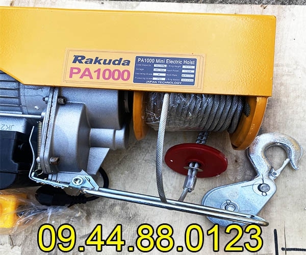 Tời điện mini Rakuda PA1000 20m