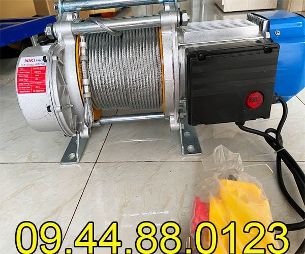 Tời điện đa năng Niki KCD500-1000 220V 60m 14 mét/phút