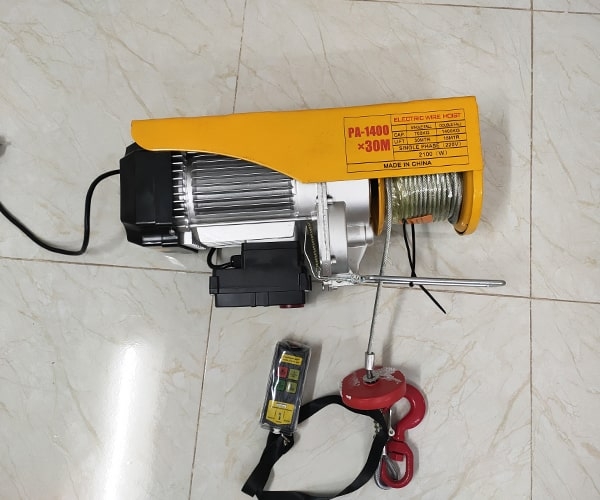 Tời điện mini Kento PA1400 12m