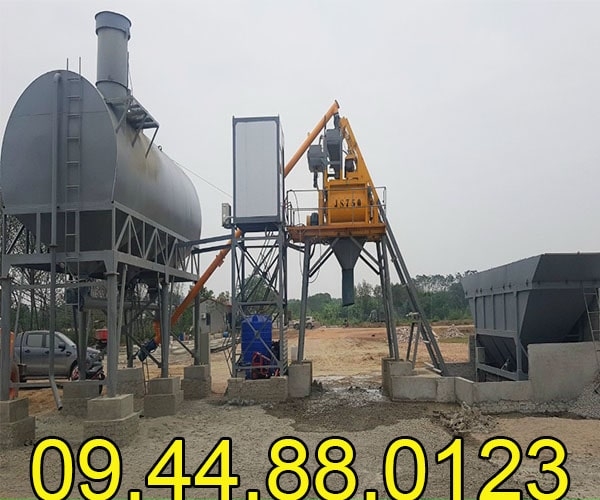 Trạm trộn bê tông 35 m3/h