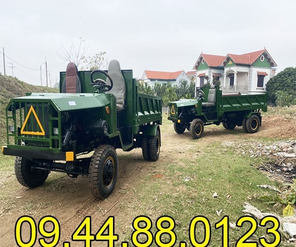 Xe công nông 6m3 2 cầu