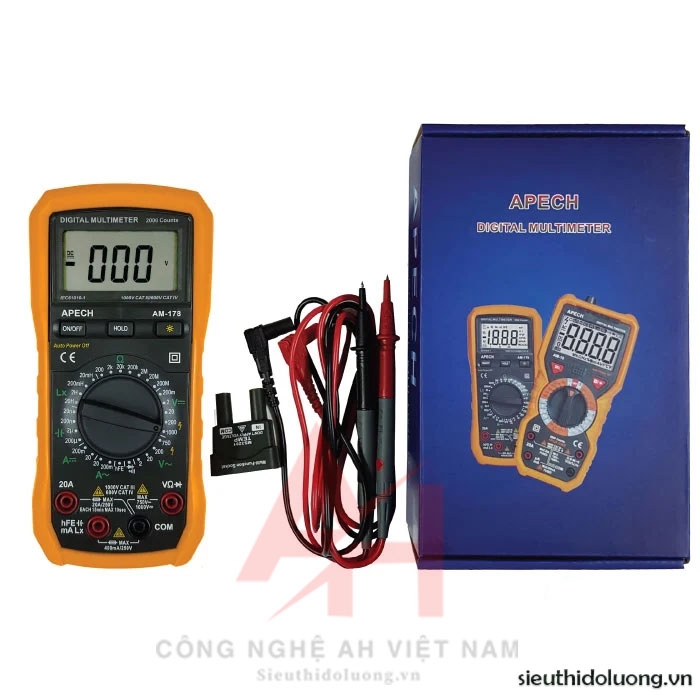 Đồng hồ vạn năng đo cuộn cảm APECH AM-178